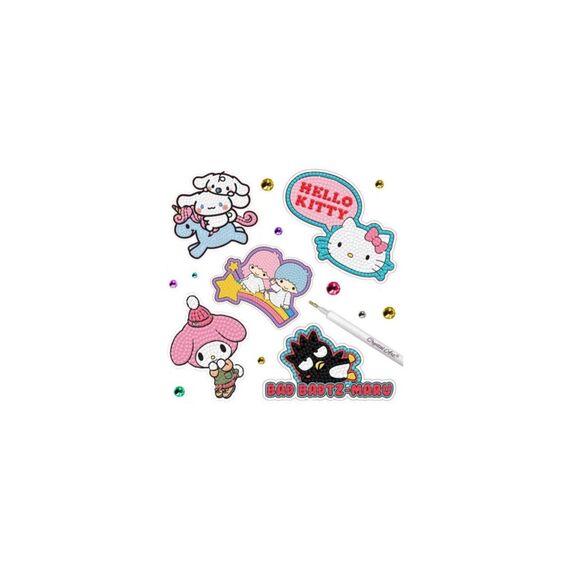 CRAFT Buddy Hello Kitty and Friends Crystal Art Sticker Pack
