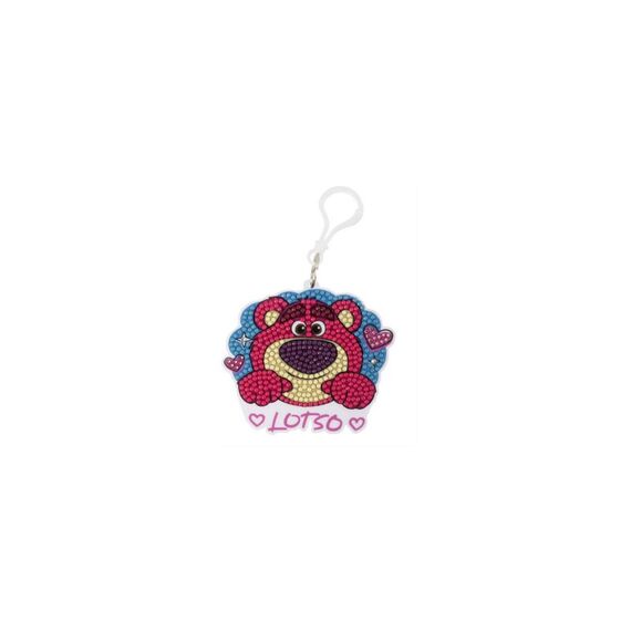 CRAFT Buddy Lotso Crystal Art Bag Charm