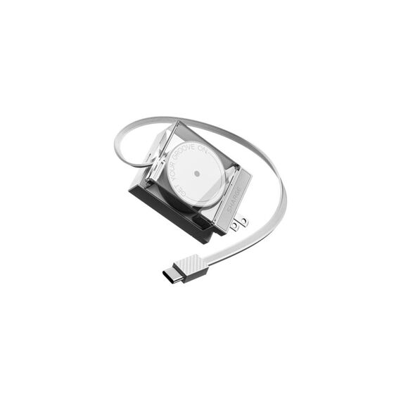 Sharge Ladegerät RETRACTABLE 65, 65W 65W Max PD 2.0 Schnellladung, weiss