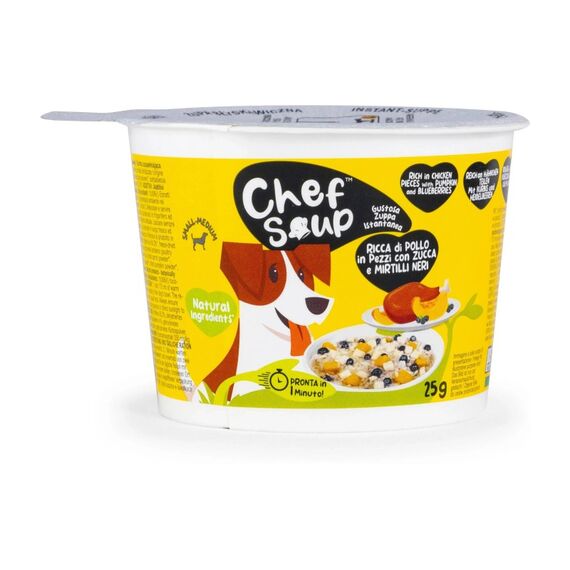 Chef Soup Huhn, Kürbis, Blaubeere 25g