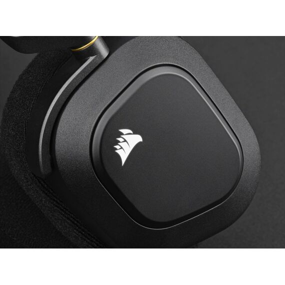 Corsair HS80 RGB Kopfhörer Kabellos Kopfband Gaming Schwarz, 5 image