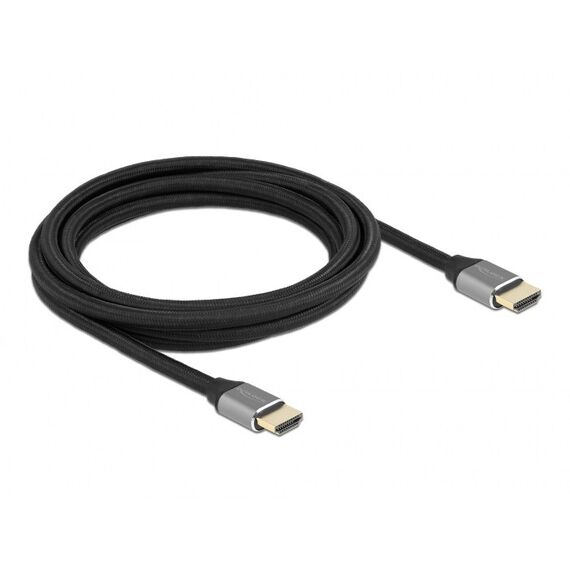 DeLOCK Ultra High Speed HDMI Kabel 48 Gbps 8K 60 Hz grau 3 m zertifiziert