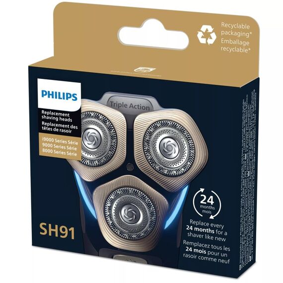 Philips SHAVER Series 9000 SH91 SH91/50 Ersatz-Scherköpfe, 3 image