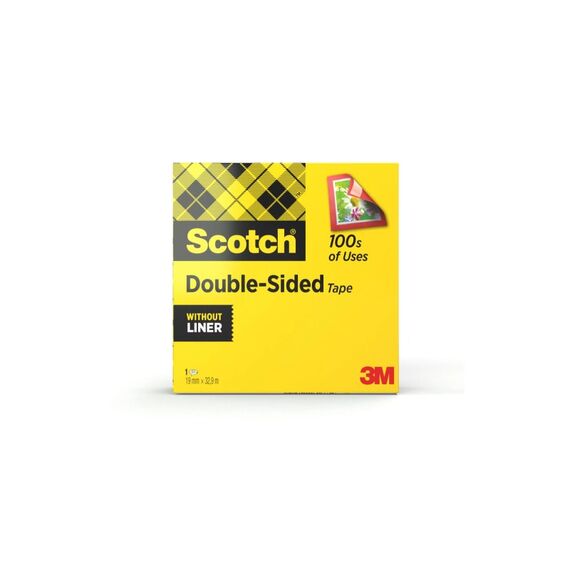 Scotch 3M Scotch Doppelseitig 19 mm x 33 m 1 Rolle