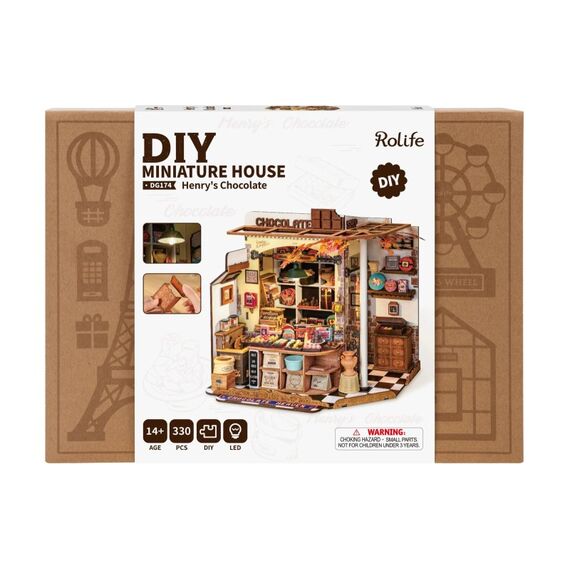 Rolife Henry's Chocolate Robotime Bausatz