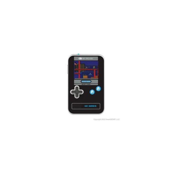My Arcade Go Gamer Classic 300 integrierte Videospiele, Schwarz, Grau