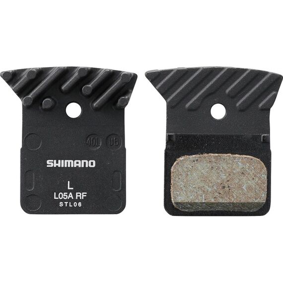 Shimano Bremsbeläge L05A Kunstharz mit Feder, ohne Sicherungclip