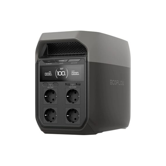 EcoFlow DELTA 3 Tragbare Powerst. CH-Konform Silber/Grau