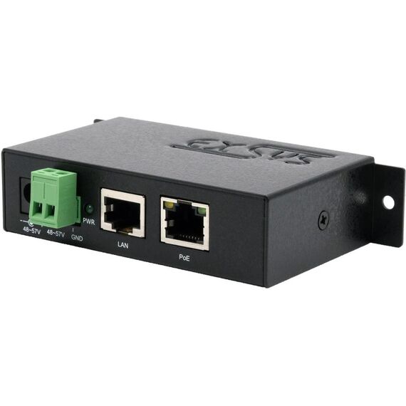 EXSYS EX-6008POE, PoE++ Gbit Injektor 60W -20°C bis +60°C, Metallgehäuse