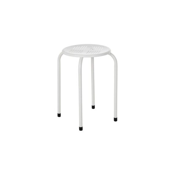 COCON, Hocker Metall, Weiss Metall, Traglast 120kg