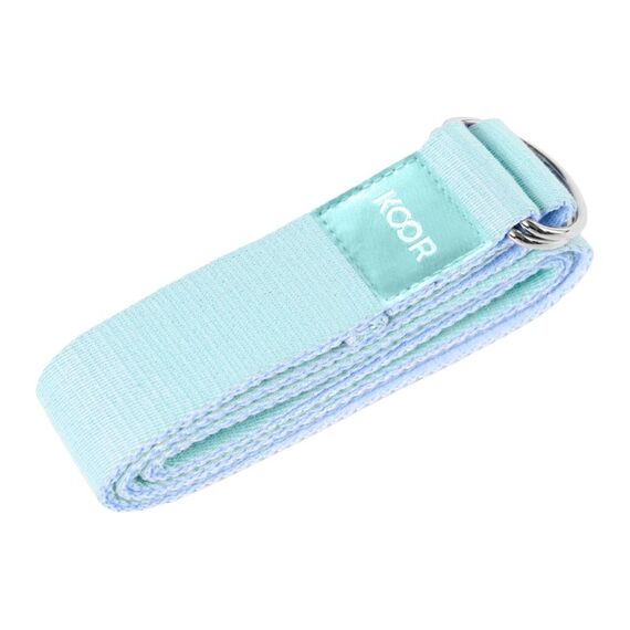 KOOR Yogagurt Blau Polyester + Baumwolle