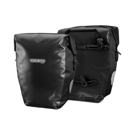 Ortlieb Back Roller City Black Gepäckträgertasche, 2 x 20L