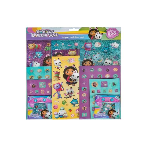 Undercover Super Sticker Set Gabbys Dollhouse
