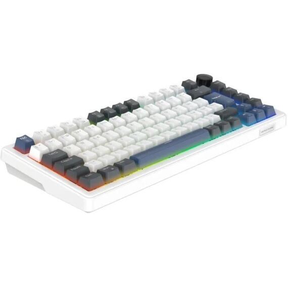 Deltaco DK480 GAM-205-W-CH, White Hot Swap, CH Layout
