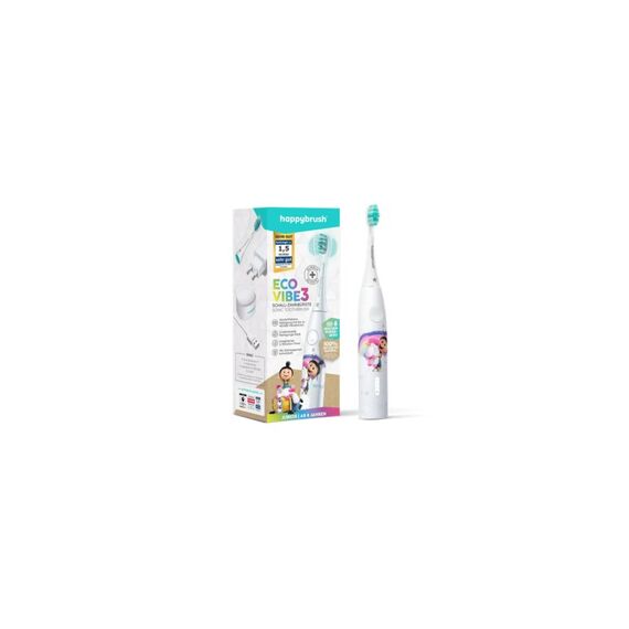 happybrush StarterKit V3 Agnes Junior Schall-Zahnbürste ab 8 Jahren