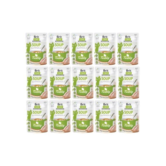Brit Care Cat Soup with Turkey 15x75g 1125 g