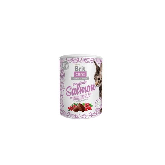 Brit Care Snack Superfruits Salmon 100g
