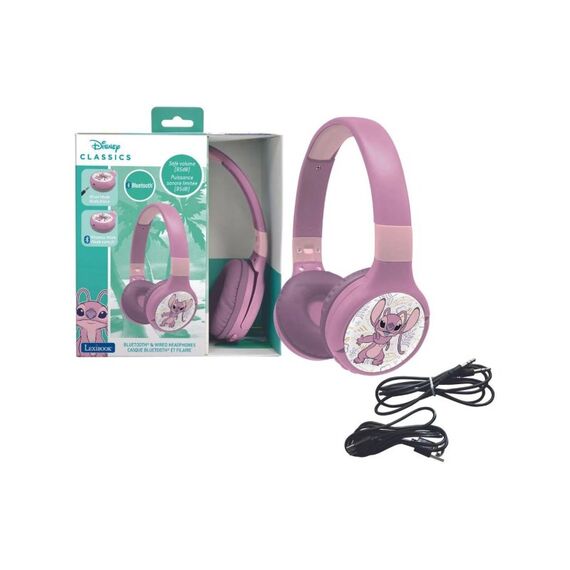Lexibook Stitch Angel 2 in 1 On-Ear Headphones