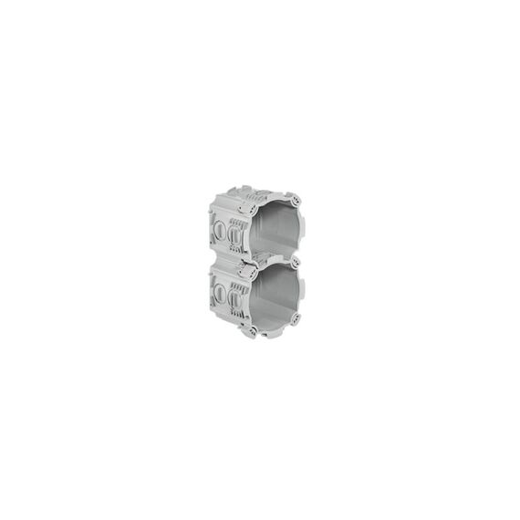 Weibel Einlasskasten NIS Universal Gr. 2x1, grau, halogenfrei