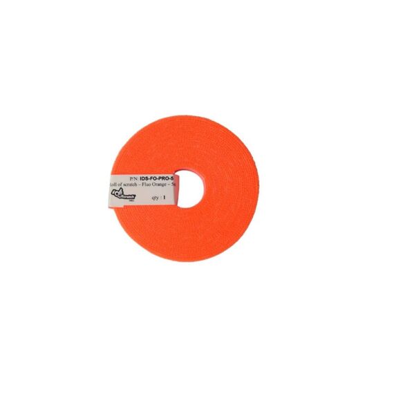 PatchSee ID-SCRATCH-PRO Klettband Box 5m, Fluo Orange