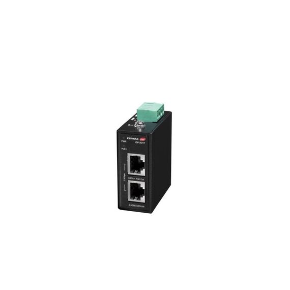 Edimax Pro IGP-201IT Industrie PoE-Injector 2.5GE, PoE+. 30Watt, DIN-Rail