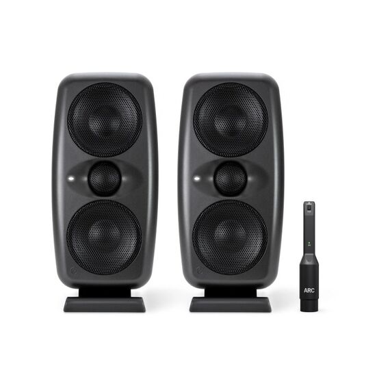 IK Multimedia iLoud MTM MKII Pair Bundle 50W, 2-Wege Studiomonitore