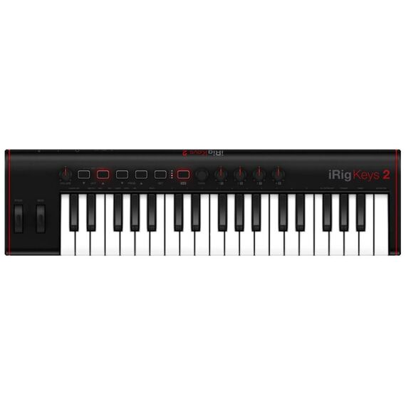 IK Multimedia iRig Keys 2 USB Midi Keyboard - iOS, Android, Mac & PC
