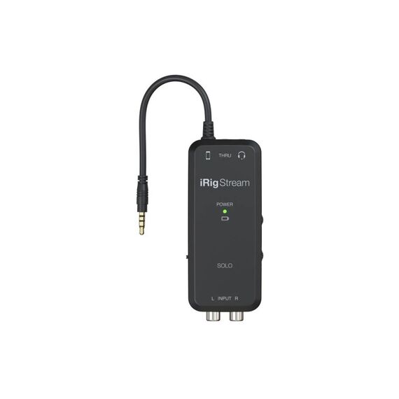 IK Multimedia iRig Stream Solo All-analog Streaming Interface