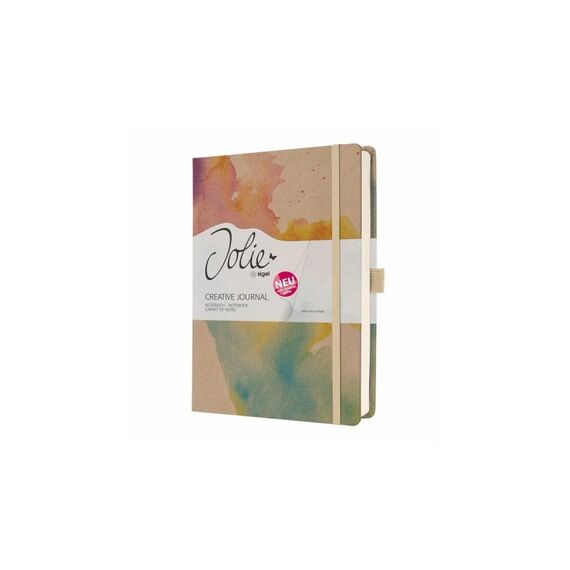 Jolie Notizbuch Watercolour Dreams A5+, blanko, 200 Seiten, 120g, FSC