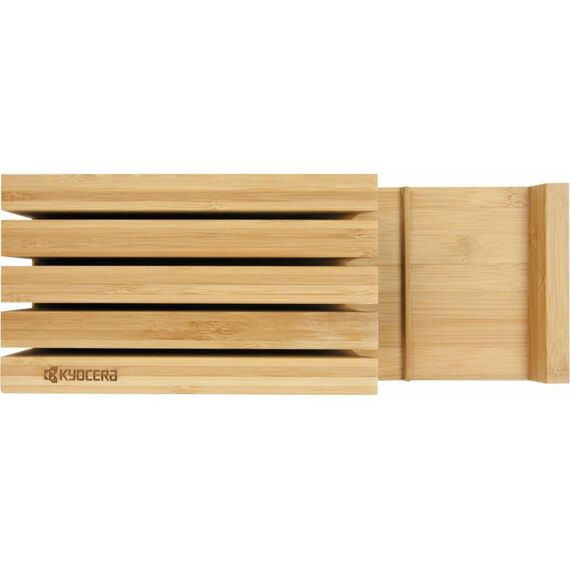 Kyocera Bambusmesserblock für 4 Messer bis 20 cm, China