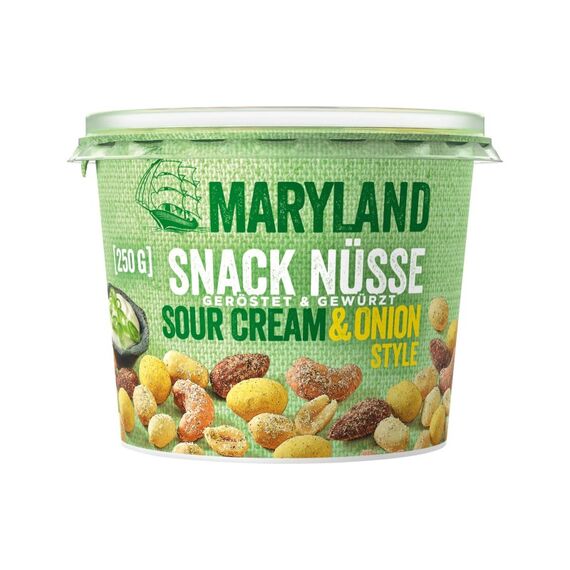 Maryland Snack Nüsse Sour Cream & Onion 250g
