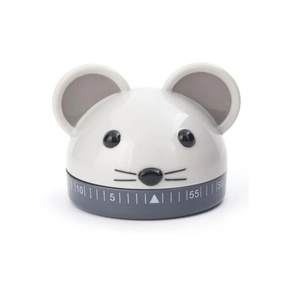 Kikkerland Mouse Kitchen Timer Keine Batterien benötigt
