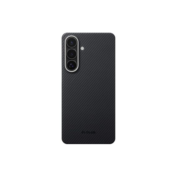 Pitaka iPitaka Aramid Aaron Button Edge Case Galaxy S26 Plus, Magsafe, Black Grey