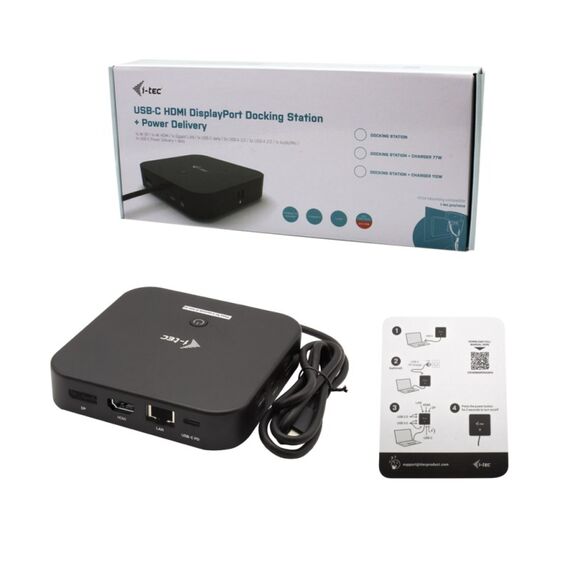 i-tec USB-C HDMI DP Docking Station with Power Delivery 100 W, 4 image