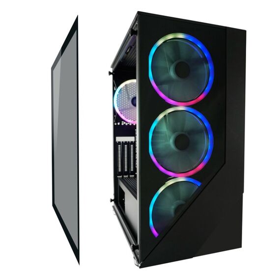 LC-Power Gaming 803B Midi Tower Schwarz, 2 image
