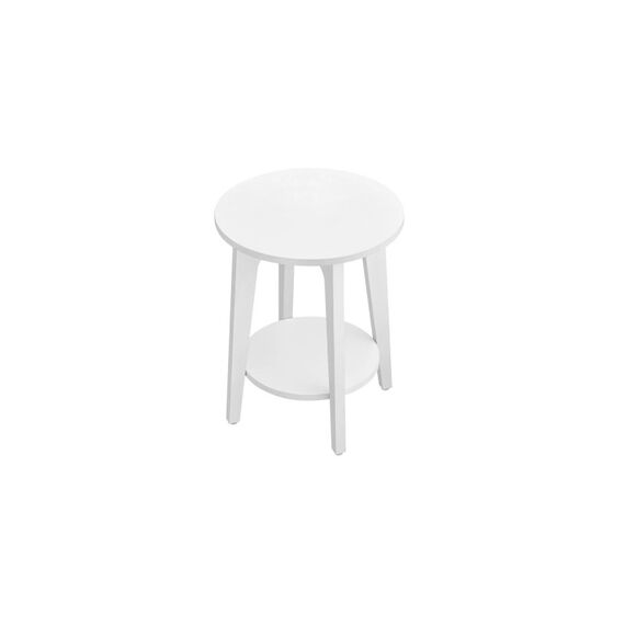Vasagle Couchtisch Weiss 40x50 cm (DxH), Spanplatte