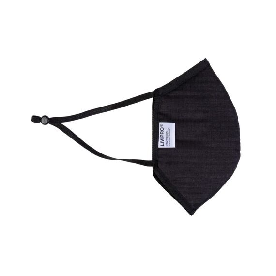 Community Maske LIVIPRO Evolution Gr. L 1 Stück, Schwarz