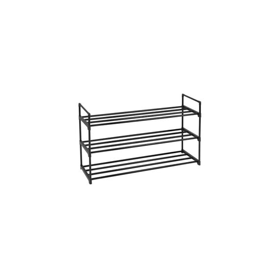 Songmics, Schuhregal aus Metall 92 x 54 cm, 92x30x54 cm, Traglast pro Ablage 5 kg
