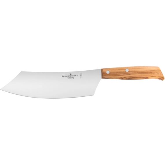 BBQ-Messer Olivenholz Schwertkrone - Made in Solingen