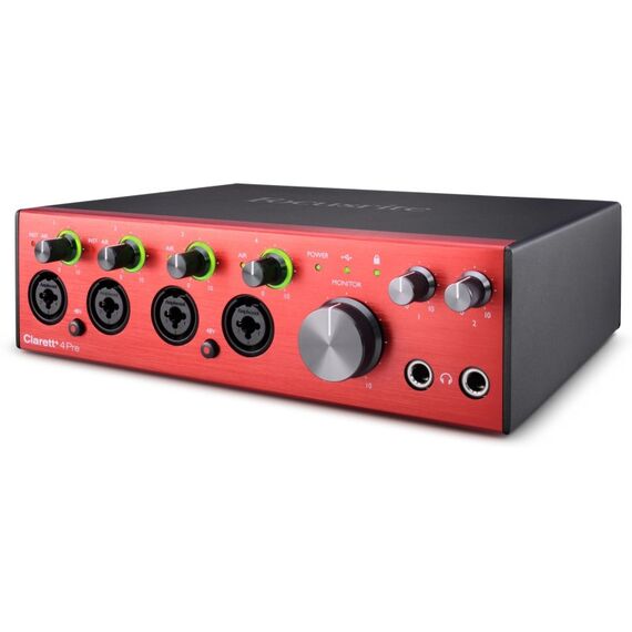 Focusrite Clarett+ 4Pre 18x8 USB-C Audiointerface