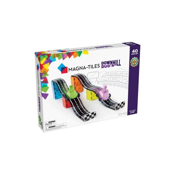 Magna-Tiles Downhill Duo Set 40-teilig