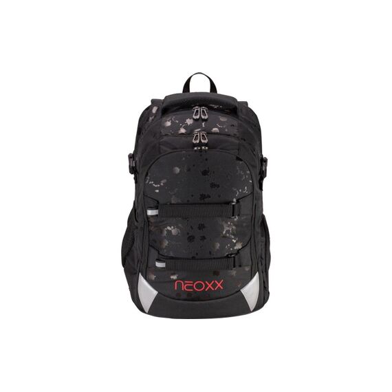 NEOXX Schulrucksack Active Pro schwarz Splash in black