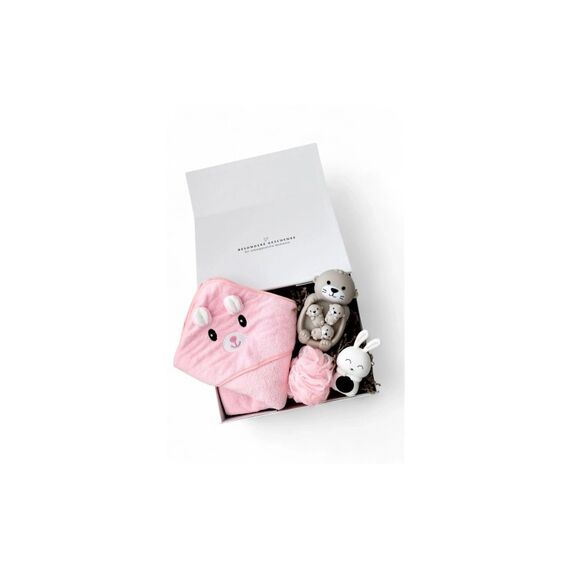 OYKAMI Badebox rosa Bär