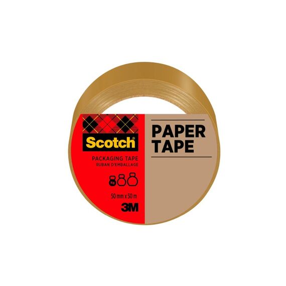Scotch, Klebeband 50 mm x 50 m, Papier Brau 50 mm x 50 m, 1 Rolle