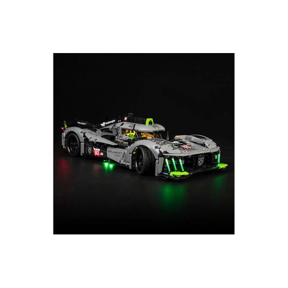 Licht Set LEGO PEUGEOT 9X8 24H 42156 Hybrid Hypercar