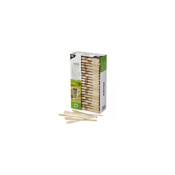 Papstar Rührstäbchen Holz PURE 1000 Stk. 1 Pack à 1000 Stk. 13cm