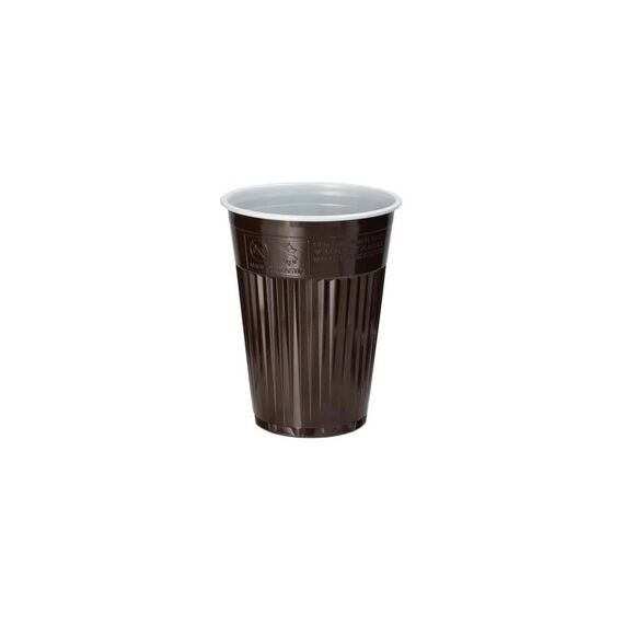 Papstar Thermo-Automatenbecher 100 Stk. 1 Pack à 100 Stk. PS braun 1.8dl