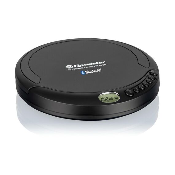 Roadstar PCD-499BT, Schwarz Portable CD Player mit BT Adapter