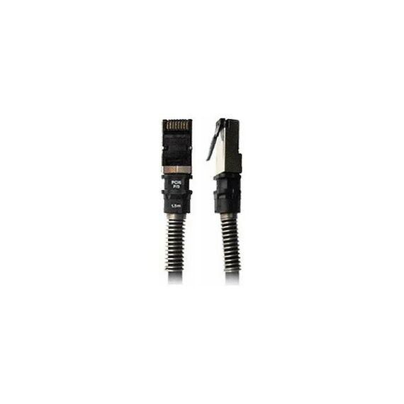 PatchSee Cat.6A U/UTP Patchkabel 12-Pack, 1.2m, Schwarz, LED-Identifikation