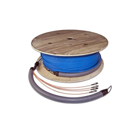 Lightwin vorkonfektioniertes LWL Kabel 8xLC Multimode, LC-LC, 20m, OM4
